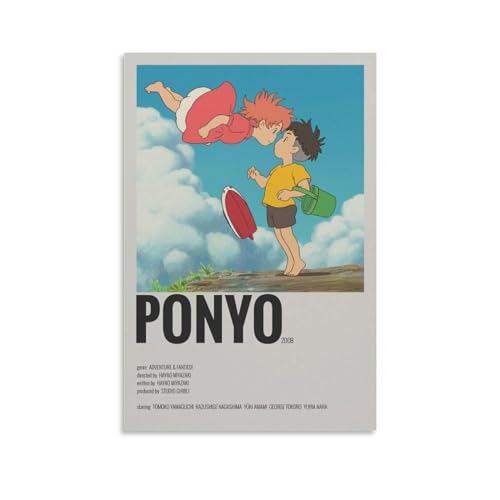 KPOKAHT Anime-Ponyo auf der Klippe, Druck, Fotokunst, Malerei, Leinwand, Poster, moderne Dekoration, Poster, 20 x 30 cm KPOKAHT Anime-Ponyo auf der Klippe, Druck, Fotokunst, Malerei, Leinwand, Poster, moderne Dekoration, Poster, 20 x 30 cm von KPOKAHT
