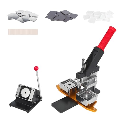 KPOUYYDS Kühlschrankmagnet-Maschine: 2 x 3 Zoll DIY-Fotomagnet-Presse mit Papierschneider und 1000 Acryl-Verbrauchsmaterialien für Firmenwerbung. 50 * 50-Cardoard KPOUYYDS Kühlschrankmagnet-Maschine: 2 x 3 Zoll DIY-Fotomagnet-Presse mit Papierschneider und 1000 Acryl-Verbrauchsmaterialien für Firmenwerbung. 50 * 50-Cardoard von KPOUYYDS