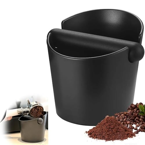 AbklopfbehäLter FüR SiebträGer Knock Box SiebträGer, Knock Box für Kaffeesatz mit spezieller geräuschabsorbierender Schlagstange und Recycling Von Kaffeesatz Container, Der Kaffeesatzbehälter AbklopfbehäLter FüR SiebträGer Knock Box SiebträGer, Knock Box für Kaffeesatz mit spezieller geräuschabsorbierender Schlagstange und Recycling Von Kaffeesatz Container, Der Kaffeesatzbehälter von KPPTYTY