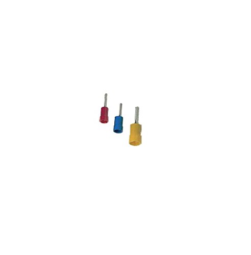 KPS 702200018 Terminals preaislados, TERMINAL – Spitze, 0,5 mm² – 1,5 mm² Abschnitt der Treiber, 100 Paket, rot von KPS