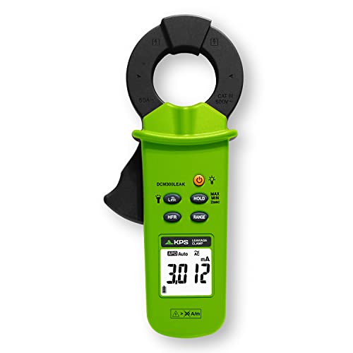 KPS DCM300LEAK Leckstromzange TRMS Strom AC 60A LPF Tiefpassfilter 50-60Hz und 1kHz Bluetooth-Verbindung 6000 counts HFR CAT. III KPS DCM300LEAK Leckstromzange TRMS Strom AC 60A LPF Tiefpassfilter 50-60Hz und 1kHz Bluetooth-Verbindung 6000 counts HFR CAT. III von KPS