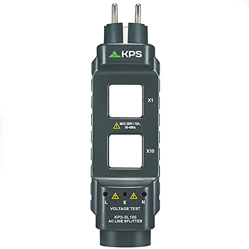 KPS-SL100 Wechselstrom-Line-Spreizer für Aufsteckstromzange Stromzange Max 250V / 15A, 50-60Hz von KPS