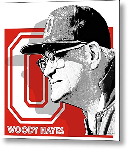 KPSheng Coach Woody Hayes Vintage Retro Rustikales Metall-Blechschild Pub Wand Deor Art 30,5 x 30,5 cm KPSheng Coach Woody Hayes Vintage Retro Rustikales Metall-Blechschild Pub Wand Deor Art 30,5 x 30,5 cm von KPSheng