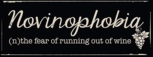 KPSheng Novinophobia Retro-Metallschilder, 40,6 x 15,2 cm KPSheng Novinophobia Retro-Metallschilder, 40,6 x 15,2 cm von KPSheng