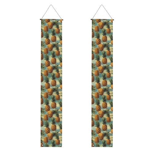 Sommer-Ananas-Druck, praktische Aufbewahrung, Pflege, Banner, Hintergrund-Design, speziell für Feiern Sommer-Ananas-Druck, praktische Aufbewahrung, Pflege, Banner, Hintergrund-Design, speziell für Feiern von KPXXAQT