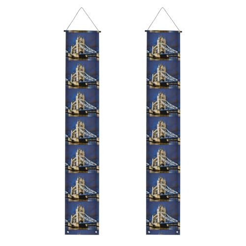 Tower Bridge in London Druck, praktische Aufbewahrung, Banner, Hintergrund-Design, speziell für Feiern von KPXXAQT