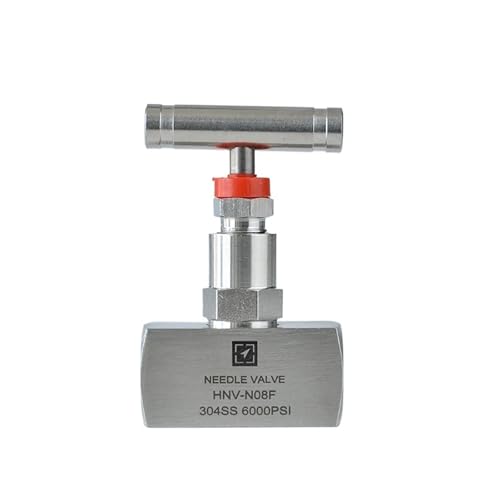 1/4" 3/8" 1/2" BSP NPT Female High Pressure 304 Stainless Steel Shut Off Needle Globe Valve J13-320P Crane Flow Control(3/8",BSP) von KQCELQMKQ