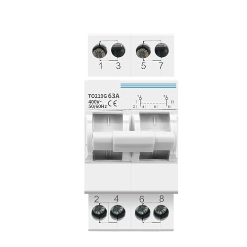 2P 63A MTS Dual Power Manual Transfer Isolating Switch Interlock Circuit Breaker(40A) von KQCELQMKQ