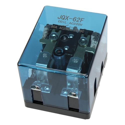 JQX-62F electromagnetic relay DPDT high power relay JQX-62F-2Z AC 220V DC 24V 12V(Silver alloy 12VDC) von KQCELQMKQ