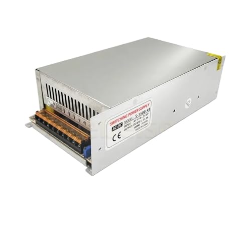 KQCELQMKQ 48V Switching Power Supply 1500W 31.3A Voltage Converter 170-250V AC to DC 48 Volt Motor Drive Transformer SMPS Built-in Fans von KQCELQMKQ