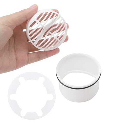KQDRAVINE Haarsieb+Tauchrohr für Dusche Ablaufgarnitur Set,Haarfilter Duschablauf, Haarfänger Dusche, Haarsieb Set für Duschabfluss, Kompatibel mit Ablaufgarnitur. 6960, 6961, 6962, 6963 KQDRAVINE Haarsieb+Tauchrohr für Dusche Ablaufgarnitur Set,Haarfilter Duschablauf, Haarfänger Dusche, Haarsieb Set für Duschabfluss, Kompatibel mit Ablaufgarnitur. 6960, 6961, 6962, 6963 von KQDRAVINE