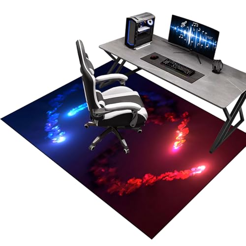 Bodenschutzmatte Bürostuhl Unterlage Schreibstuhlunterlage, Gaming Stuhl Unterlage, Gaming Stuhlmatte für Hartholzboden, Gaming Teppich Unterlage-Kratzfest für Parkett und Hartböden 60 x 70 cm Bodenschutzmatte Bürostuhl Unterlage Schreibstuhlunterlage, Gaming Stuhl Unterlage, Gaming Stuhlmatte für Hartholzboden, Gaming Teppich Unterlage-Kratzfest für Parkett und Hartböden 60 x 70 cm von KQIEJUY