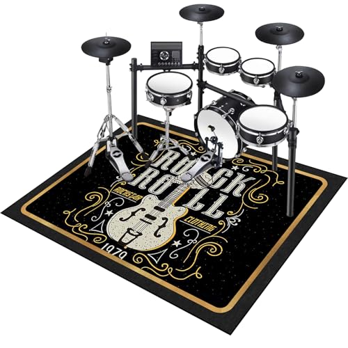 Schlagzeug Teppich Klavierteppich Schallschutzmatte Professioneller Schlagzeugteppich Drum Teppich Elektronisches Schlagzeug Antivibrationsmatten rutschfeste Trommel Teppiche Drumteppich 160 x 140 cm Schlagzeug Teppich Klavierteppich Schallschutzmatte Professioneller Schlagzeugteppich Drum Teppich Elektronisches Schlagzeug Antivibrationsmatten rutschfeste Trommel Teppiche Drumteppich 160 x 140 cm von KQIEJUY