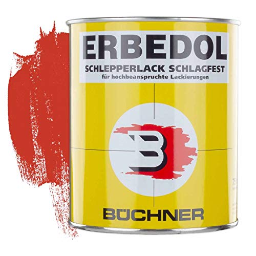 ERBEDOL | Schlepperlack | Fahr | rot | SL2228 | ab 1974 | 0,75 l | Traktor | lackieren | Farbe | Trecker | Frontlader | Lack | Lackierung | Farbton | schnelltrocknend | deckend | Landmaschinenlack von KRAGRAR