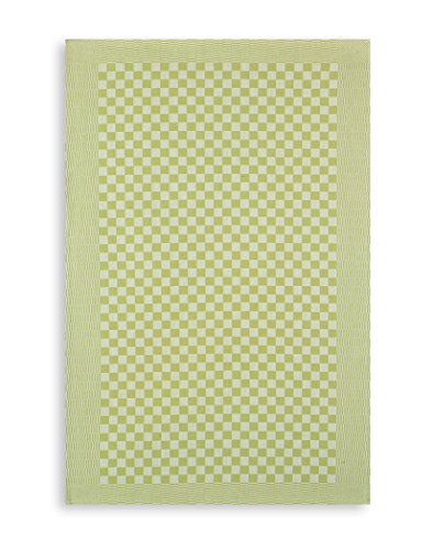 Baumwoll Grubenhandtuch, Geschirrtuch, Kochvorstecker, KRACHT, grün, ca.46x70 von KRACHT