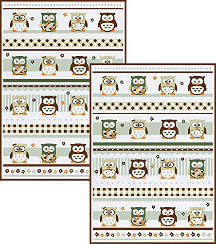 Kracht Geschirrtuch 2er-Pack Halbleinen Eulen Größe 50x70 cm Kracht Geschirrtuch 2er-Pack Halbleinen Eulen Größe 50x70 cm von KRACHT