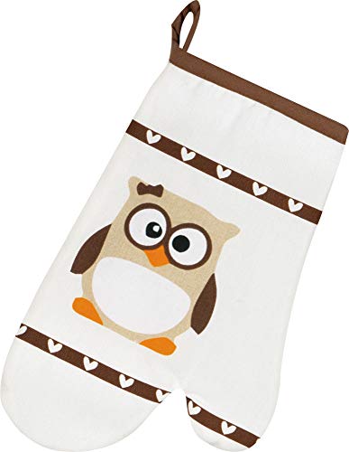 Kracht Ofenhandschuh Eulen Größe 18x30 cm Kracht Ofenhandschuh Eulen Größe 18x30 cm von KRACHT