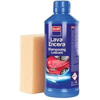 Autowachs + Schwamm, 2 in 1 Autoshampoo + Autopolitur Autowachs 1 l - Krafft von KRAFFT