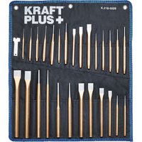 Kraftplus - K.216-5028 Durchschlag Durchtreiber Satz Körner Splinttreiber Set Flachmeißel Meißel Austreiber Durchschläger - 28-tlg. Kraftplus - K.216-5028 Durchschlag Durchtreiber Satz Körner Splinttreiber Set Flachmeißel Meißel Austreiber Durchschläger - 28-tlg. von KRAFTPLUS