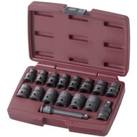 Kraftwerk Schlagstecknuss-Satz 1/2" 16-teilig Kraftwerk Schlagstecknuss-Satz 1/2" 16-teilig von KRAFTWERK
