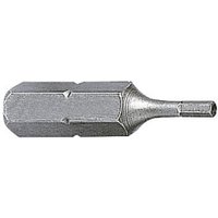 Kraftwerk 1/4" Innensechskant-Bit 25mm 3/32" mit Bohrung, 5 Stk von KRAFTWERK