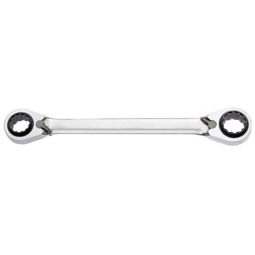 KRAFTWERK 3404-1019 4-in-1 Ratschen Doppelringschlüssel, Chrom KRAFTWERK 3404-1019 4-in-1 Ratschen Doppelringschlüssel, Chrom von KRAFTWERK