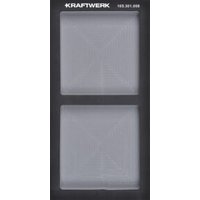 Kraftwerk BASIC LINE EVA leere Einlage 20x40 cm, 2 Fächer von KRAFTWERK