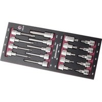 Kraftwerk EVA3 Bit-Stecknusssatz 1/2", 19-tlg. Kraftwerk EVA3 Bit-Stecknusssatz 1/2", 19-tlg. von KRAFTWERK