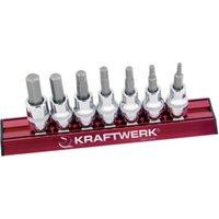 Kraftwerk Innensechskant-Bit-Steckschlüsselsatz MAGALU 3/8", 7-tlg. Kraftwerk Innensechskant-Bit-Steckschlüsselsatz MAGALU 3/8", 7-tlg. von KRAFTWERK