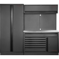 Kraftwerk MOBILIO BLK 2er Kombi breit, Lochwand, Edelstahl Kraftwerk MOBILIO BLK 2er Kombi breit, Lochwand, Edelstahl von KRAFTWERK