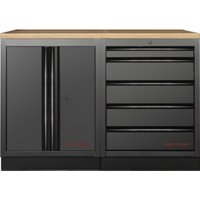 Kraftwerk Mobilio 2er Kombi, Buche Multiplex, 5 Schubladen Kraftwerk Mobilio 2er Kombi, Buche Multiplex, 5 Schubladen von KRAFTWERK