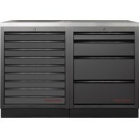 Kraftwerk Mobilio 2er Kombi, Edelstahl, 4 & 9 Schubladen Kraftwerk Mobilio 2er Kombi, Edelstahl, 4 & 9 Schubladen von KRAFTWERK