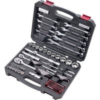 Kraftwerk Steckschlüssel-Satz, Basic, 1/4"+1/2", 80-tlg. Kraftwerk Steckschlüssel-Satz, Basic, 1/4"+1/2", 80-tlg. von KRAFTWERK