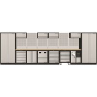 Mobilio 8er Kombi Werkstatt-Schrankwand Multiplex von KRAFTWERK