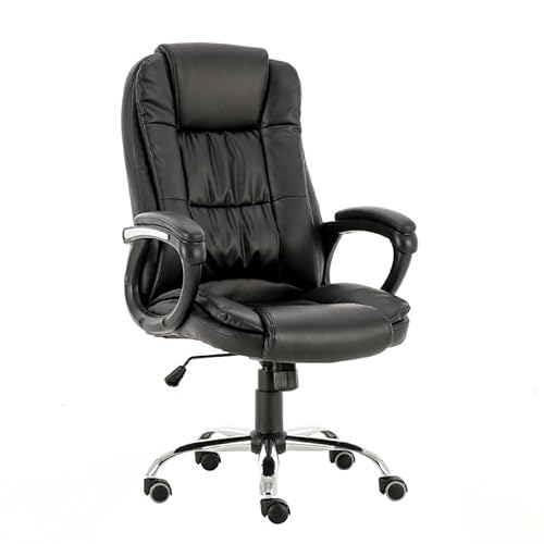 KRAKEN CHAIRS Bürostuhl Ergonomischer mit Verstellbarer Höhe Bürostuhl Schreibtischstuhl Leder-Drehstuhl von KRAKEN CHAIRS