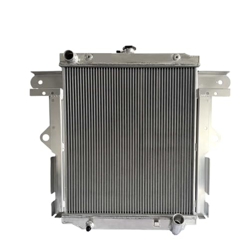 3 Reihen Aluminium 1999-2006 TOYOTA LANDCRUISER J70 HZJ75 HZJ78 HZJ79 HZJ78R HZJ79R 1HZ 4,2L 6cyl Kühler Handbuch MT von KRALPOTIX