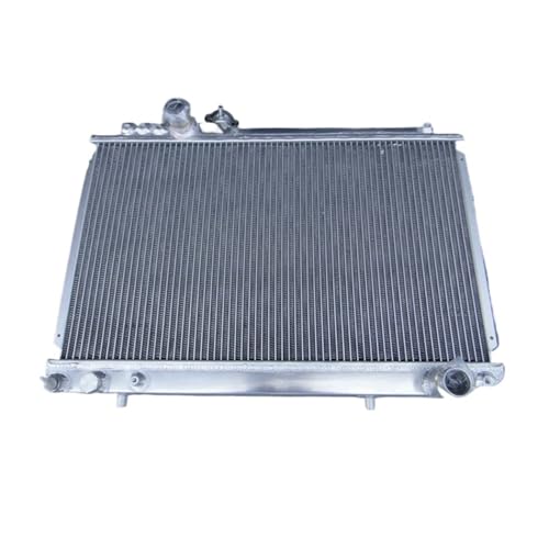 Aluminium-Kühler, kompatibel mit Toyota 1986–1992 Supra MK3 Soarer MZ20 7M-GTE, Handbuch Kappe von KRALPOTIX