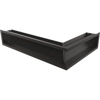 Eck-Lüftungsgitter LUFT links 60x40x12 schwarz Slim Eck-Lüftungsgitter LUFT links 60x40x12 schwarz Slim von KRATKI