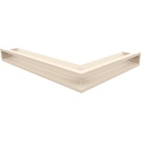 Eck-Lüftungsgitter LUFT links 76,6x54,7x9 Creme Slim Eck-Lüftungsgitter LUFT links 76,6x54,7x9 Creme Slim von KRATKI