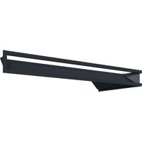 Eck-Lüftungsgitter LUFT links 80x40x9 Graphite Slim Eck-Lüftungsgitter LUFT links 80x40x9 Graphite Slim von KRATKI