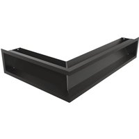 Eck-Lüftungsgitter LUFT rechts 40x60x12 schwarz Slim Eck-Lüftungsgitter LUFT rechts 40x60x12 schwarz Slim von KRATKI