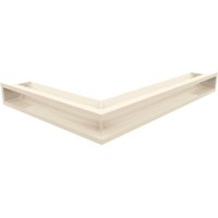 Eck-Lüftungsgitter LUFT rechts 54,7x76,6x9 Creme Slim Eck-Lüftungsgitter LUFT rechts 54,7x76,6x9 Creme Slim von KRATKI