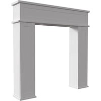 Kaminkonsole TWIST weiß Selbstmontage Kaminkonsole TWIST weiß Selbstmontage von KRATKI