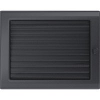 Lüftungsgitter 22x30 Graphite Jalousie Lüftungsgitter 22x30 Graphite Jalousie von KRATKI