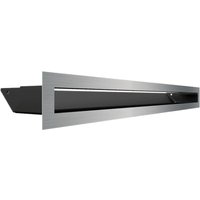 Lüftungsgitter LUFT 6x60 Edelstahl Slim Lüftungsgitter LUFT 6x60 Edelstahl Slim von KRATKI