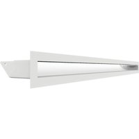 Lüftungsgitter LUFT 6x80 weiß Slim Lüftungsgitter LUFT 6x80 weiß Slim von KRATKI