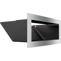 Lüftungsgitter LUFT 9x20 Edelstahl Slim Lüftungsgitter LUFT 9x20 Edelstahl Slim von KRATKI