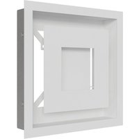 Lüftungsgitter WIND 22x22 weiß Lüftungsgitter WIND 22x22 weiß von KRATKI