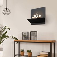 Wandkamin Bioethanol BESTA schwarz Wandkamin Bioethanol BESTA schwarz von KRATKI