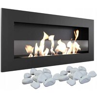 Wandkamin Bioethanol DELTA2 SLIM TÜV mit Verglasung set Wandkamin Bioethanol DELTA2 SLIM TÜV mit Verglasung set von KRATKI